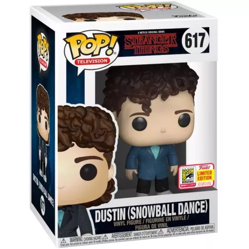 Funko Pop! Dustin (Snowball Dance) #617 A Netflix Original Series Stranger Things Box