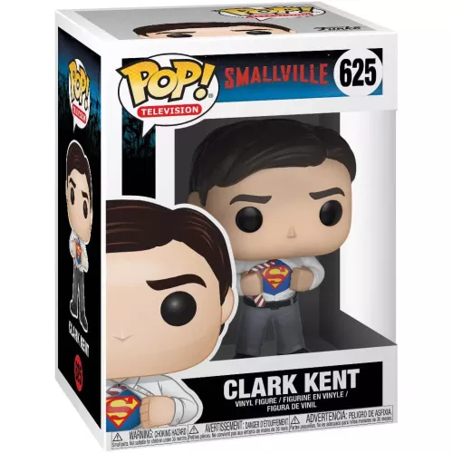 Funko Pop! Clark Kent #625 Superman Smallville Television Box