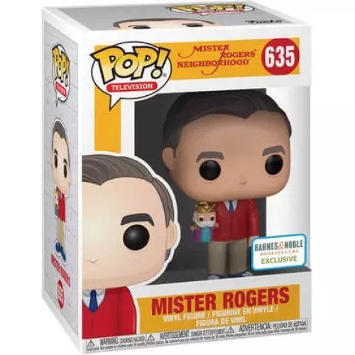 Funko Pop! Mister Rogers #635 with Puppet Mister Rogers Neighborhood Box