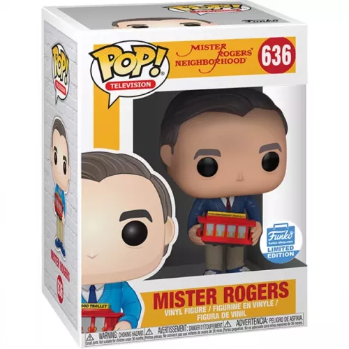 Funko Pop! Mister Rogers #636 Blue Sweater Mister Rogers Neighborhood Box