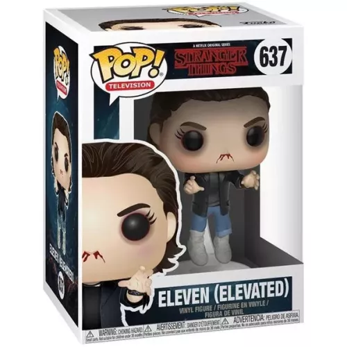 Funko Pop! Eleven (Elevated) #637 A Netflix Original Series Stranger Things Box