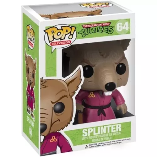 Funko Pop! Splinter #64 Nickelodeon Teenage Mutant Ninja Turtles Box