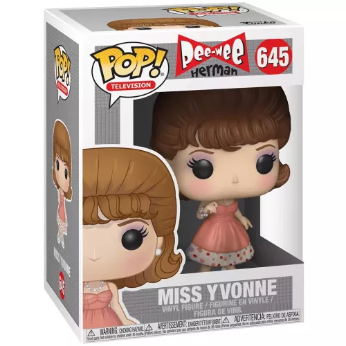 Funko Pop! Miss Yvonne #645 Pee-wee Herman Television Box