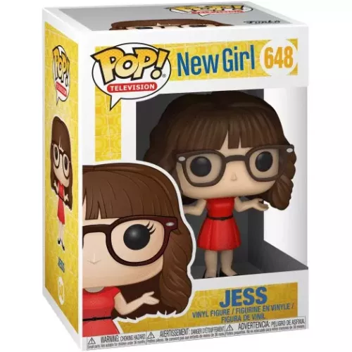 Funko Pop! Jess #648 New Girl Television Vinyl Figure Box