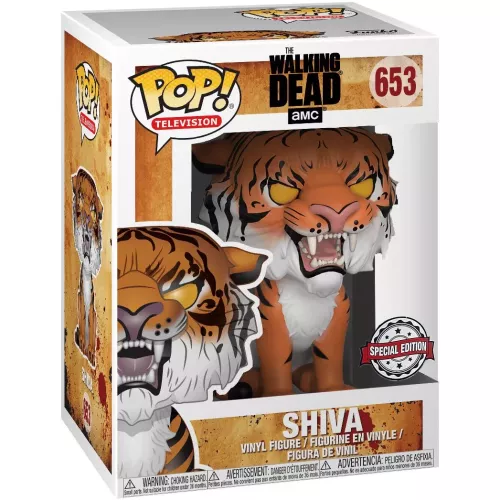 Funko Pop! Shiva #653 The Walking Dead AMC Television Box