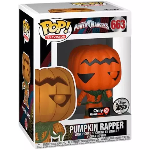 Funko Pop! Pumpkin Rapper #663 Saban's Power Rangers Box