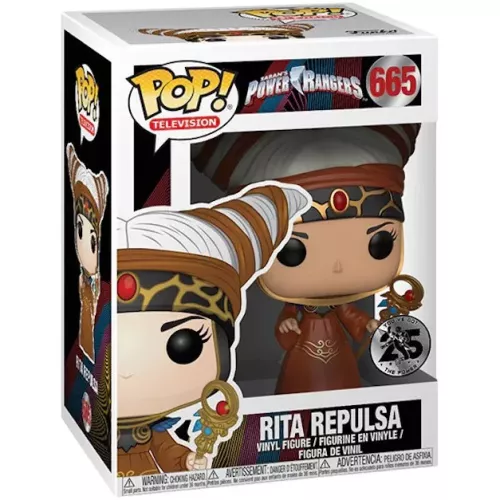 Funko Pop! Rita Repulsa #665 Saban's Power Rangers Box