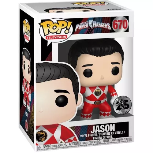 Funko Pop! Jason #670 Unmasked Saban's Power Rangers Box