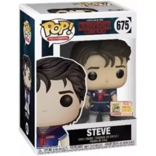 Funko Pop! Steve #675 Scoops Ahoy A Netflix Original Series Stranger Things Box