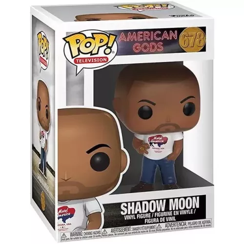 Funko Pop! Shadow Moon #678 American Gods Television Box