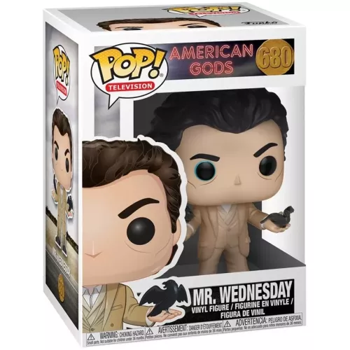 Funko Pop! Mr. Wednesday #680 American Gods Television Box