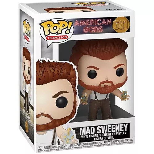 Funko Pop! Mad Sweeney #681 American Gods Television Box