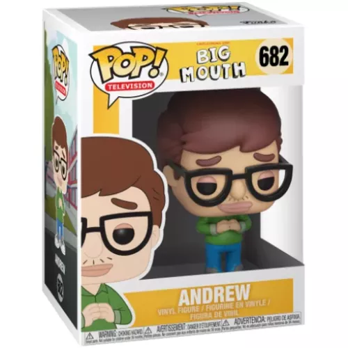 Funko Pop! Andrew #682 A Netflix Original Series Big Mouth Box