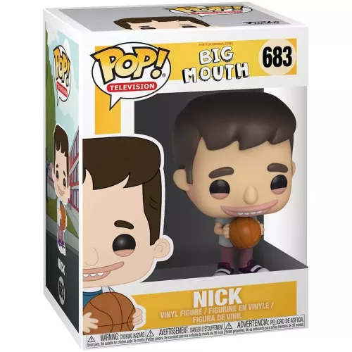 Funko Pop! Nick #683 A Netflix Original Series Big Mouth Box