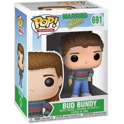 Funko Pop! Bud Bundy #691 Married with Children Television Box
