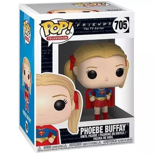 Funko Pop! Phoebe Buffay #705 Supergirl Friends The TV Series Box
