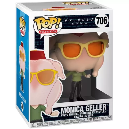 Funko Pop! Monica Geller #706 Turkey Head Friends The TV Series Box
