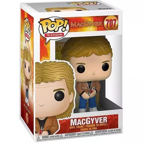 Funko Pop! MacGyver #707 Television Vinyl Figure Box