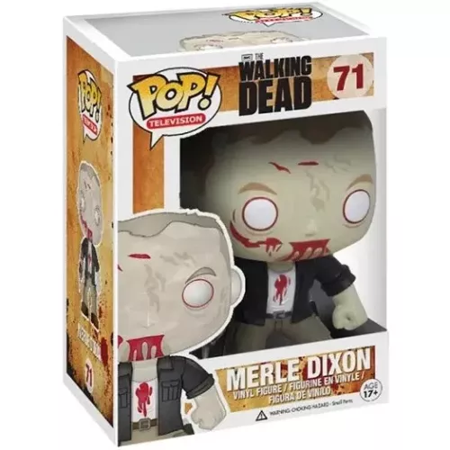 Funko Pop! Merle Dixon #71 Zombie AMC The Walking Dead Box