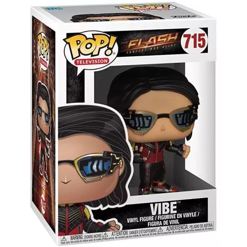 Funko Pop! Vibe #715 The Flash Fastest Man Alive Television Box