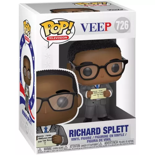 Funko Pop! Richard Splett #726 Veep Television Vinyl Figure Box