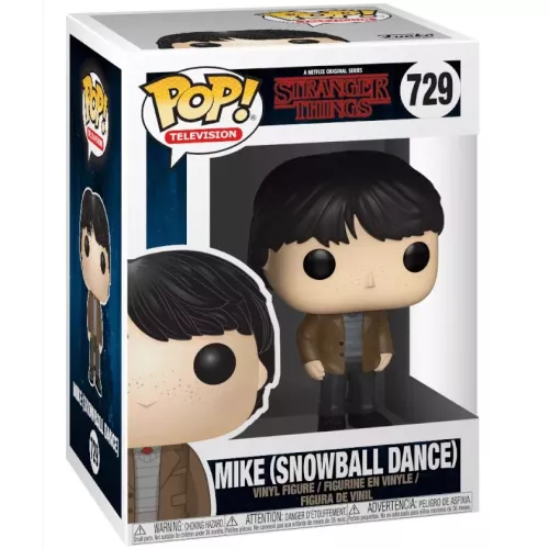 Funko Pop! Mike (Snowball Dance) #729 A Netflix Original Series Stranger Things Box