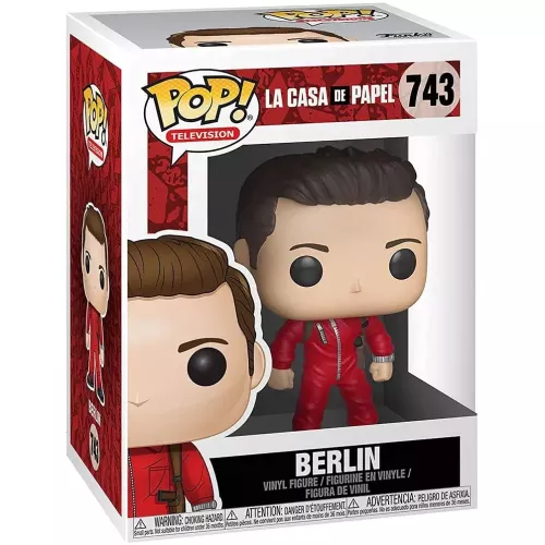 Funko Pop! Berlin #743 La Casa de Papel Television Box