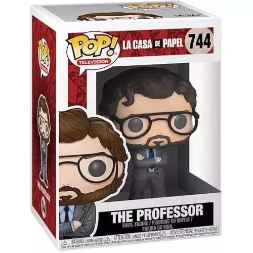 Funko Pop! The Professor #744 La Casa de Papel Television Box