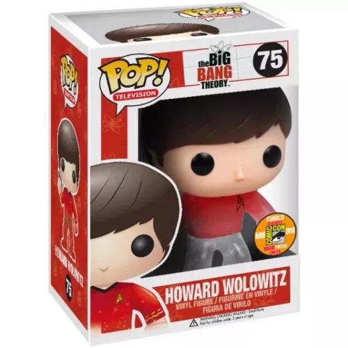 Funko Pop! Howard Wolowitz #75 SDCC The Big Bang Theory Box