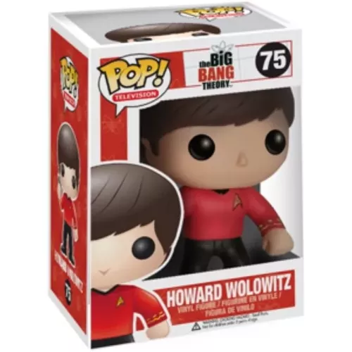 Funko Pop! Howard Wolowitz #75 The Big Bang Theory Box