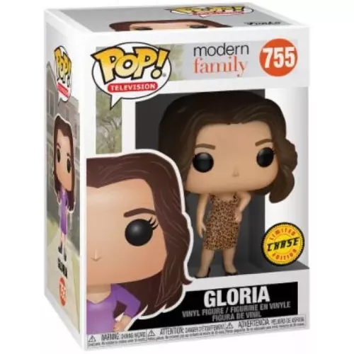 Funko Pop! Gloria #755 Leopard Dress Chase Modern Family Box