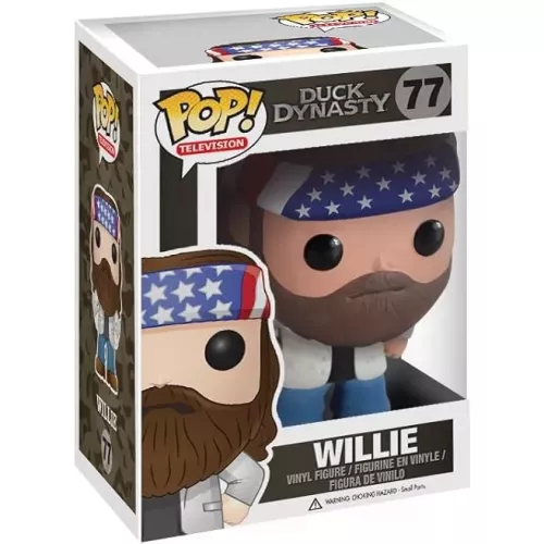 Funko Pop! Willie #77 Duck Dynasty Television Vinyl Figure Box