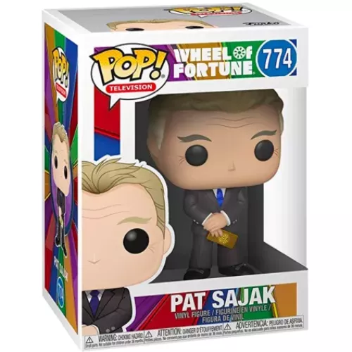 Funko Pop! Pat Sajak #774 Wheel of Fortune Television Box