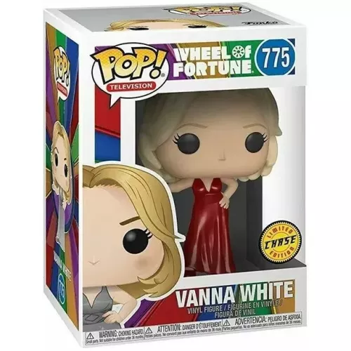 Funko Pop! Vanna White #775 Red Dress Chase Wheel of Fortune Box