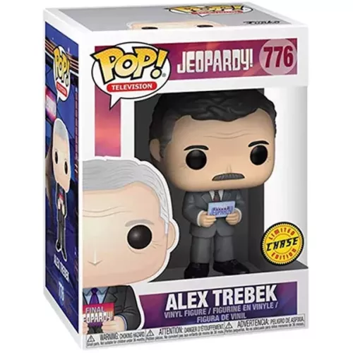 Funko Pop! Alex Trebek #776 Young Chase Jeopardy! Television Box