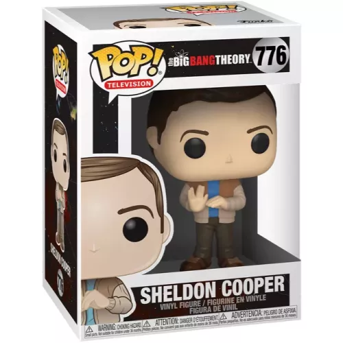 Funko Pop! Sheldon Cooper #776 The Big Bang Theory Box