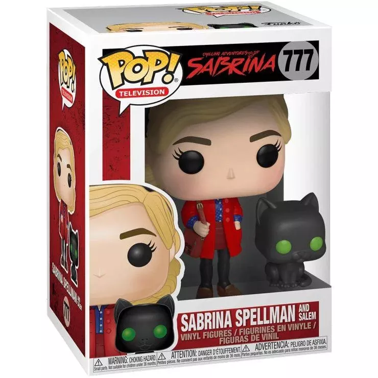 Sabrina Spellman and Salem Box