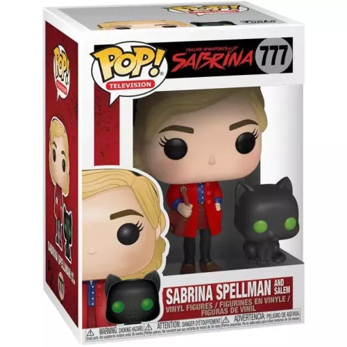Funko Pop! Sabrina Spellman and Salem #777 Chilling Adventures of Sabrina Box
