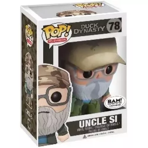 Funko Pop! Uncle Si #78 Green Pants Duck Dynasty Television Box