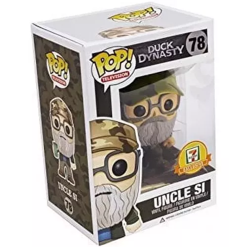 Funko Pop! Uncle Si #78 Green Hat Duck Dynasty Television Box