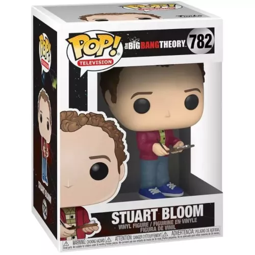 Funko Pop! Stuart Bloom #782 The Big Bang Theory Television Box