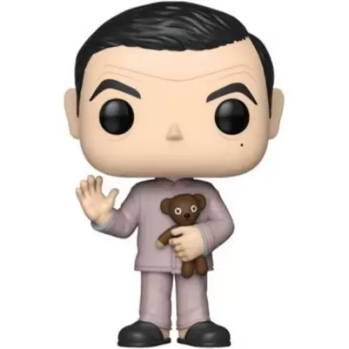 Funko Pop! Mr. Bean Pajamas #786 Teddy Bear Chase Television