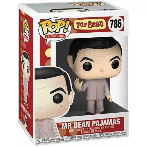 Funko Pop! Mr. Bean Pajamas #786 Television Vinyl Figure Box