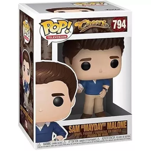 Funko Pop! Sam "Mayday" Malone #794 Cheers Television Box