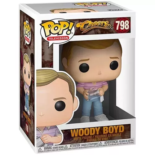Funko Pop! Woody Boyd #798 Cheers Television Vinyl Figure Box