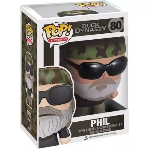Funko Pop! Phil #80 Duck Dynasty Television Vinyl Figure Box