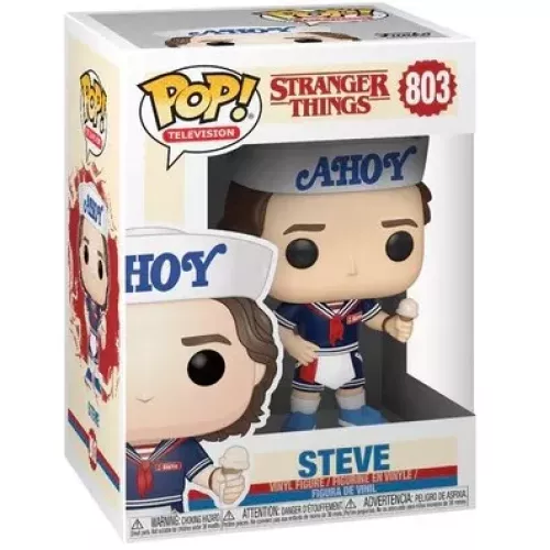 Funko Pop! Steve #803 Ice Cream Stranger Things Television Box