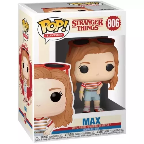 Funko Pop! Max #806 Stranger Things Television Vinyl Figure Box