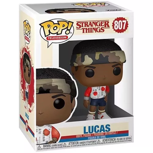 Funko Pop! Lucas #807 Stranger Things Television Vinyl Figure Box