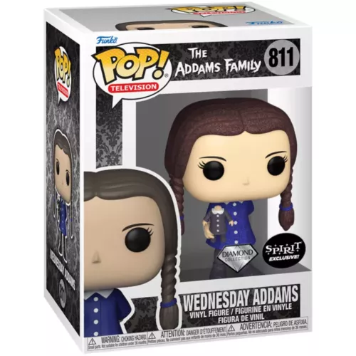 Funko Pop! Wednesday Addams #811 Diamond Collection Box